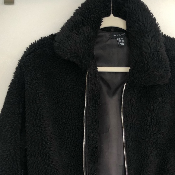 Black Teddy Coat - Picture 4 of 4